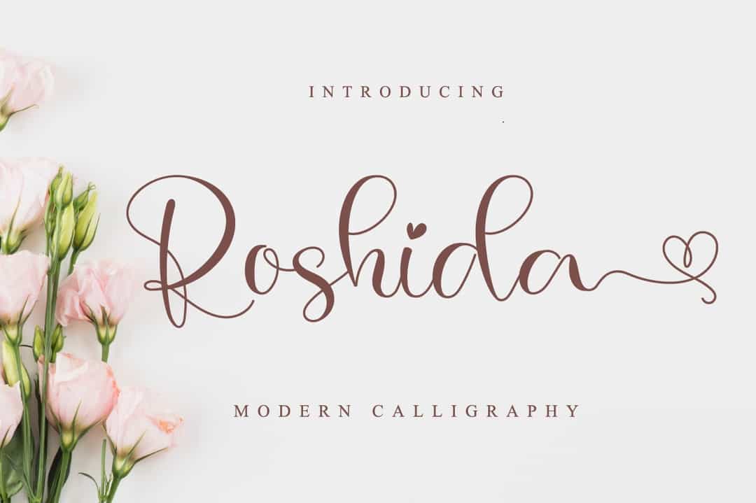 Roshida Font Image 1