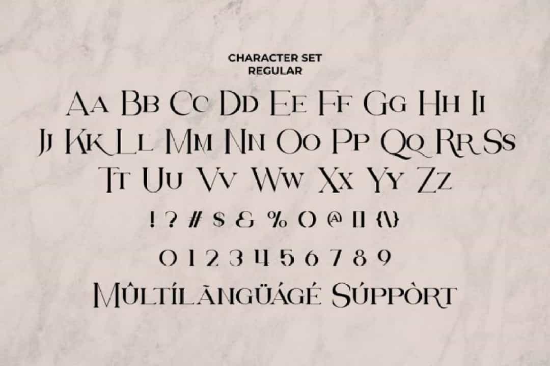 Chamberlain Font Image 3