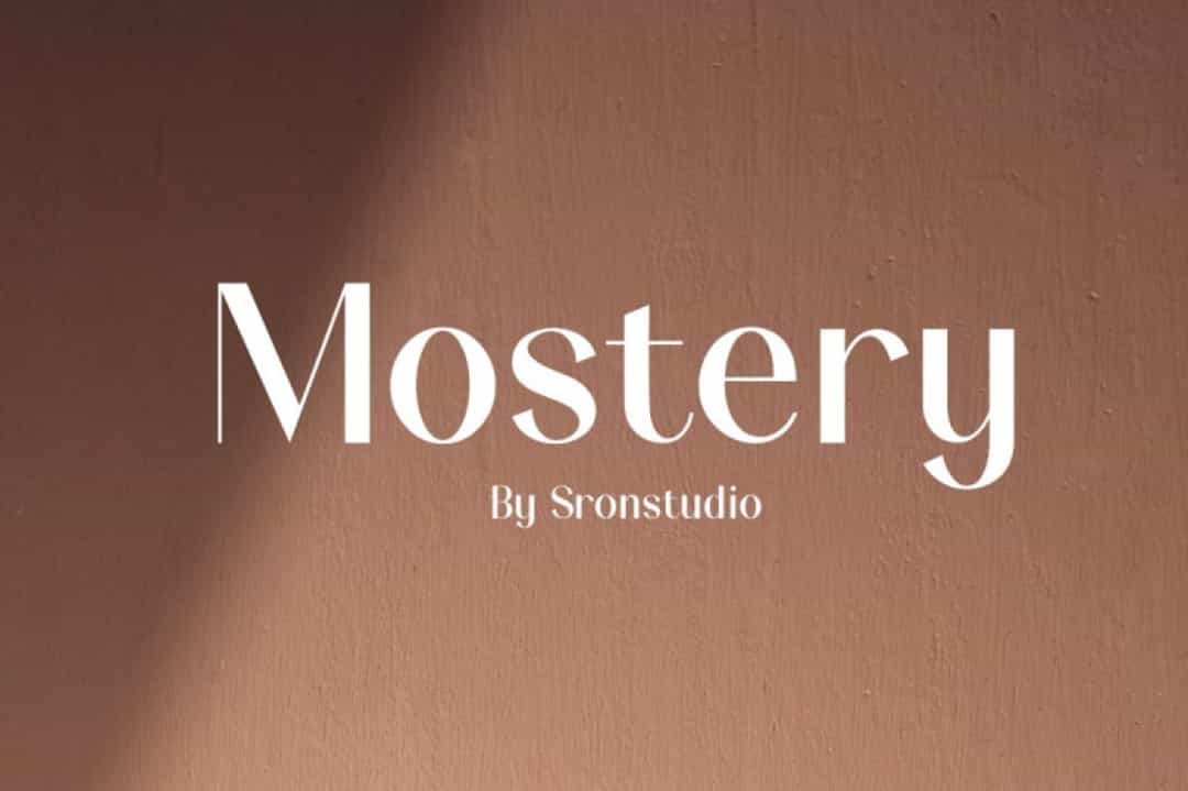 Mostery Font Image 1