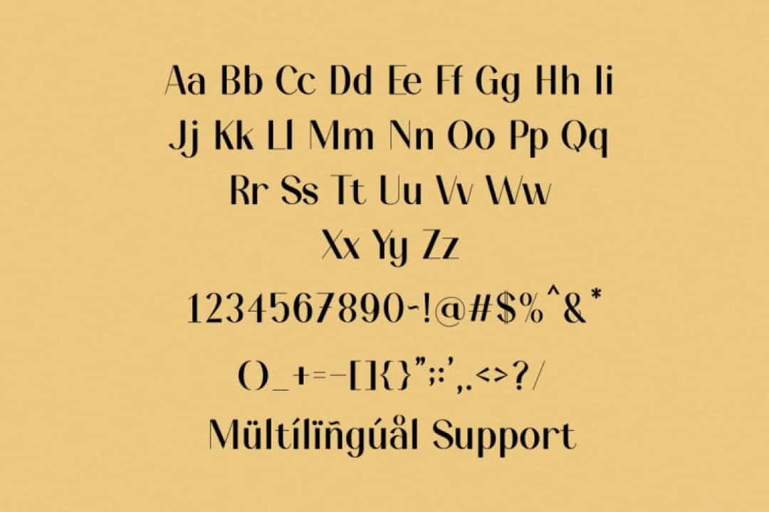 Mostery Font Image 3