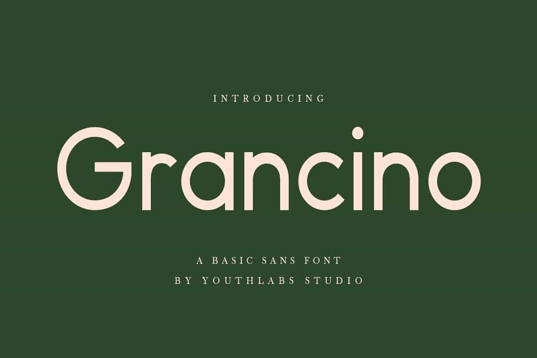 Grancino Font Image 1