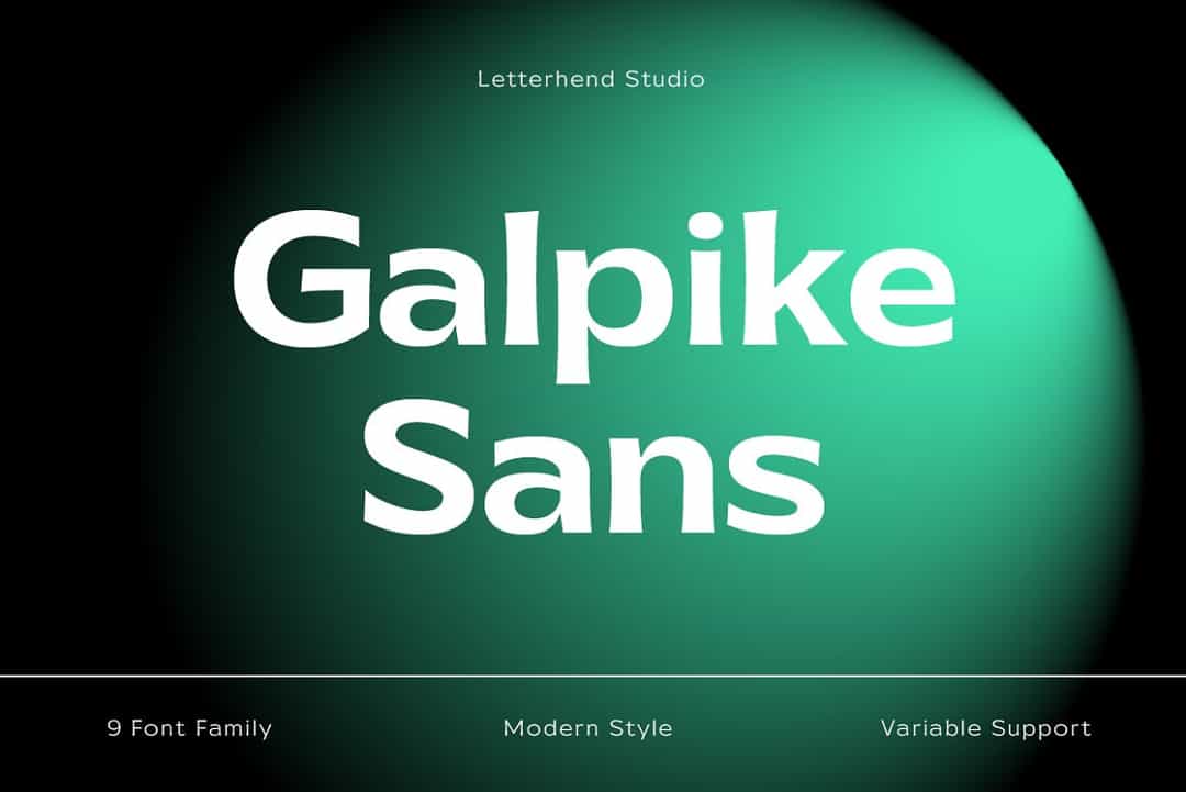 Galpike Font Image 1