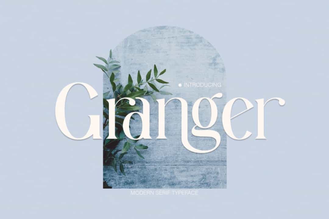 Granger Font Image 1