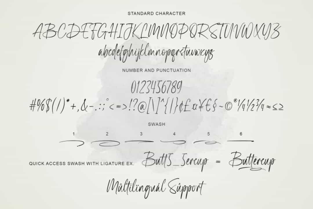 Bluegold Font Image 3