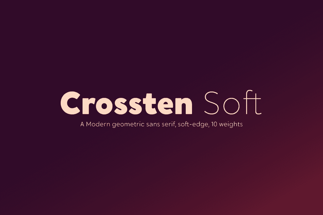 Crossten Soft Font Family Image 1