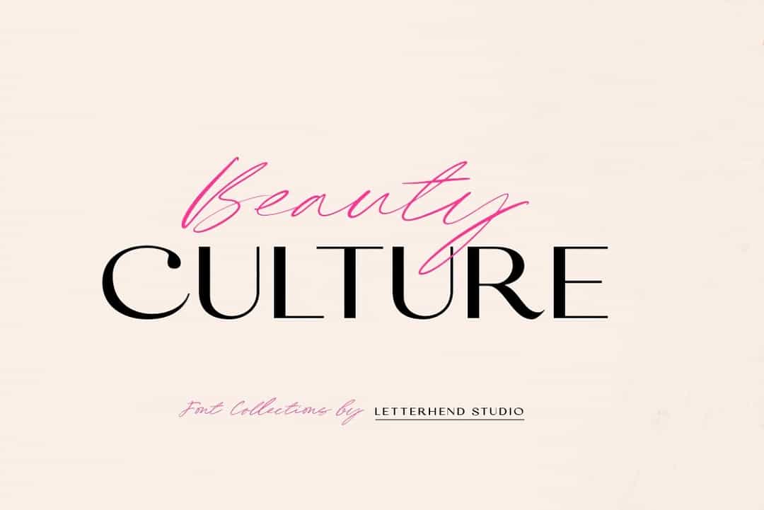 Beauty Culture Font Image 1