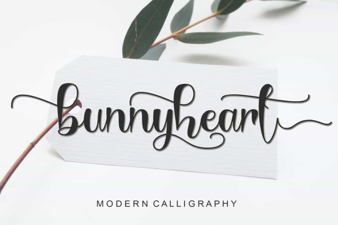 Bunnyheart Font Image 1