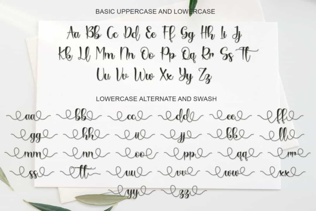 Bunnyheart Font Image 2