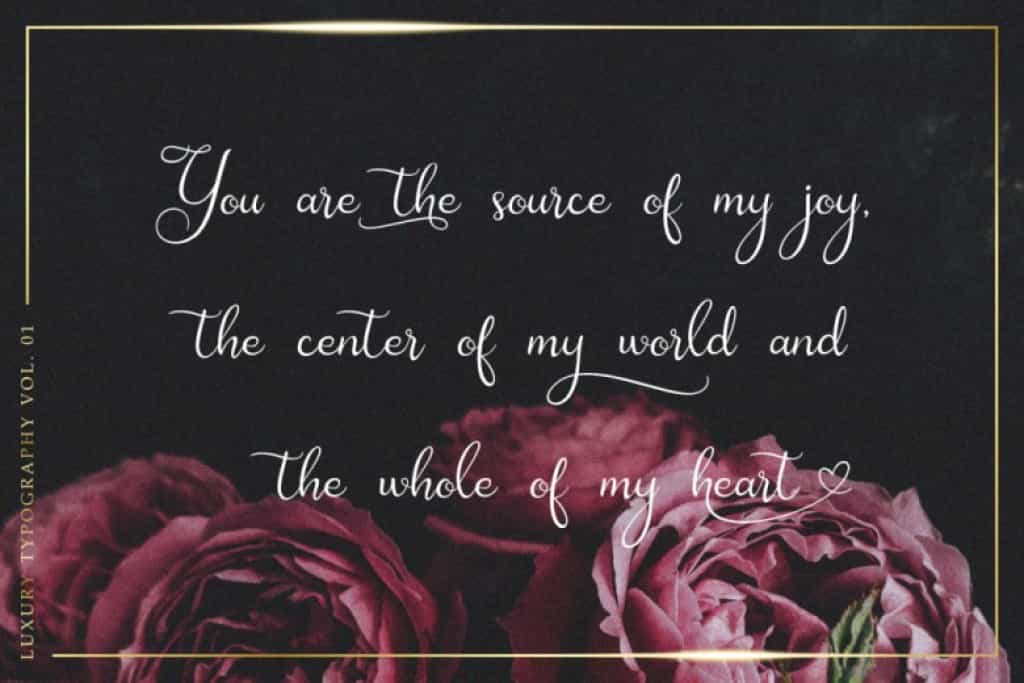 Amanah Font Image 2