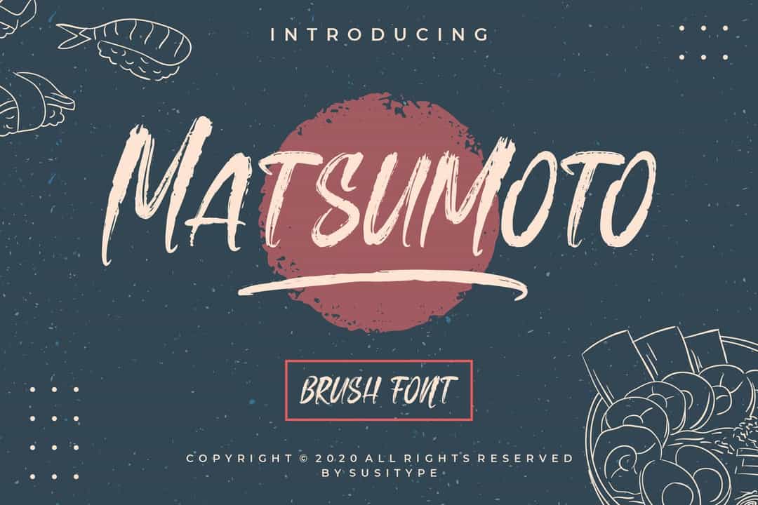 Matsumoto Font Image 1