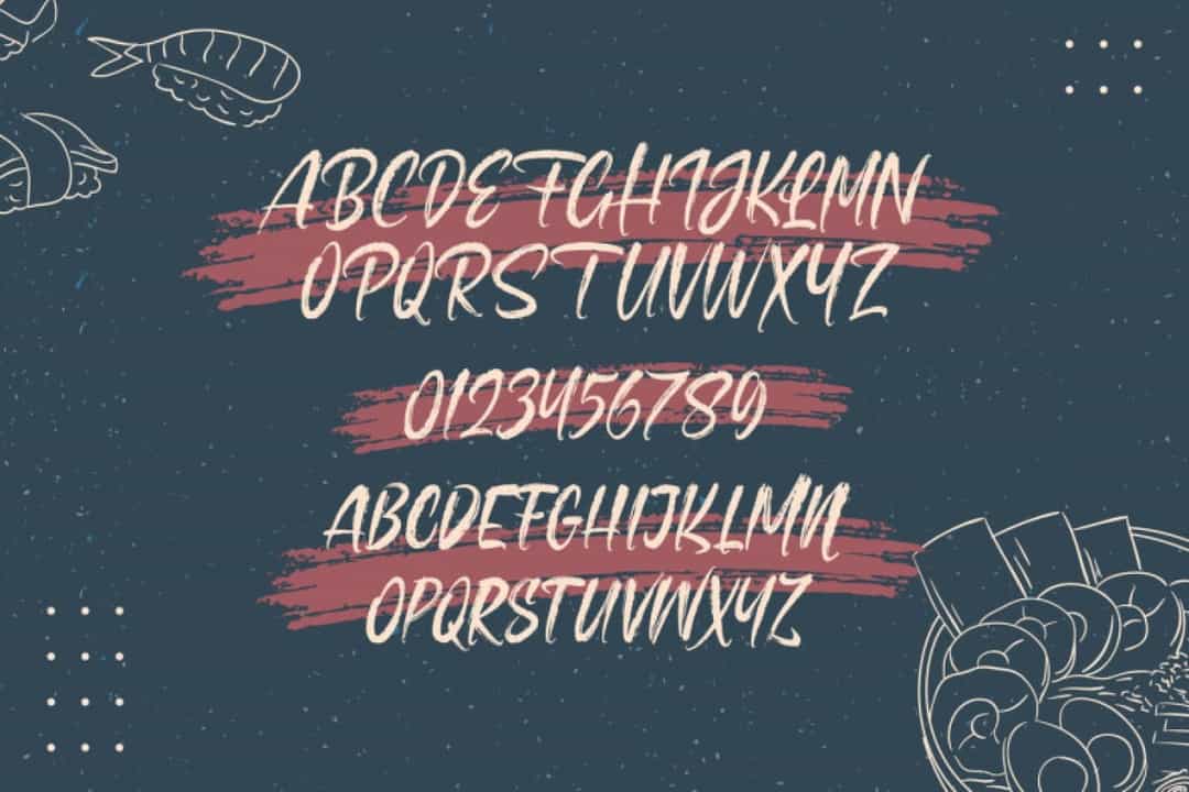 Matsumoto Font Image 3