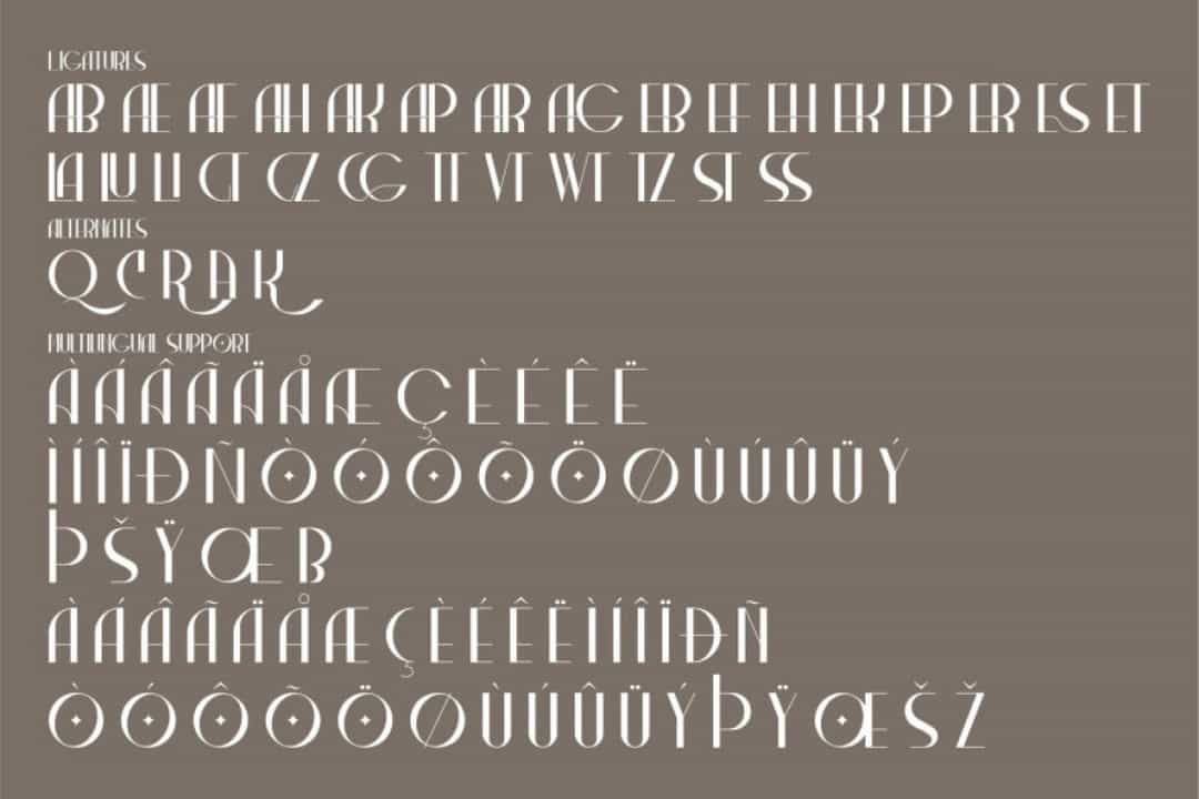 Porto Qastelo Font Image 3