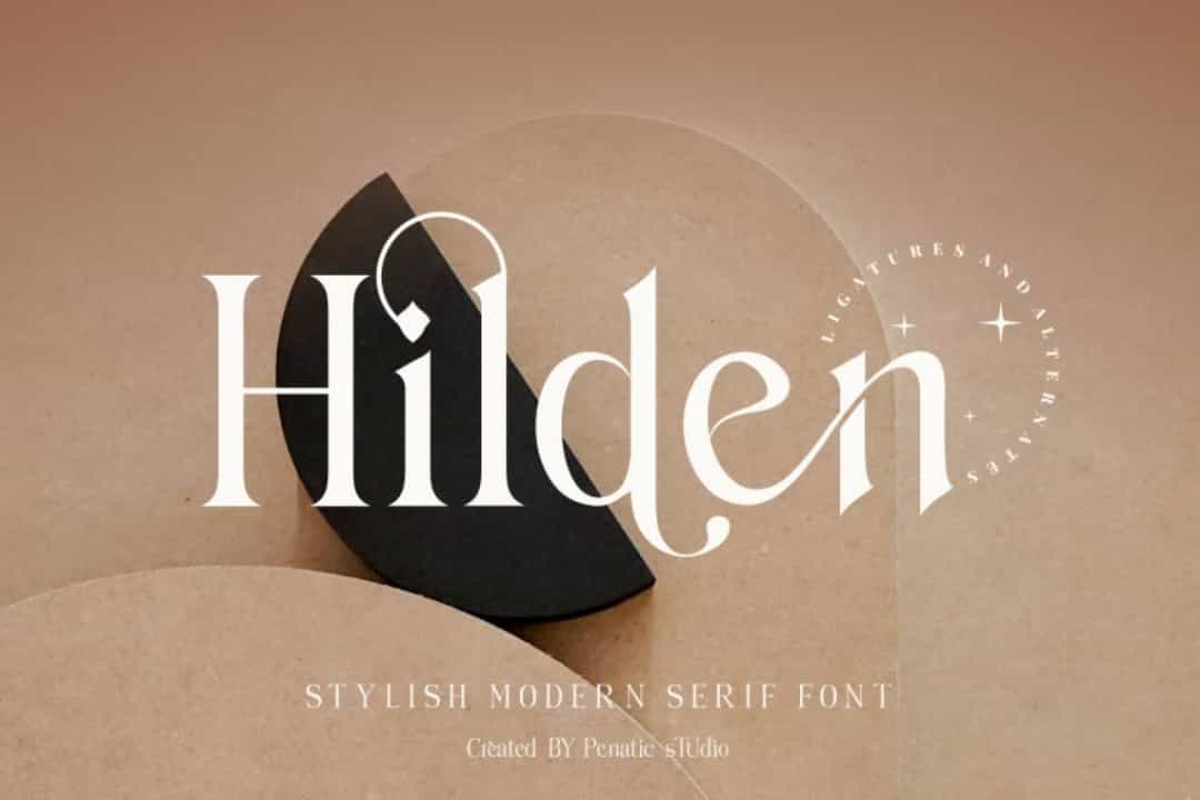 Hilden Font Image 1
