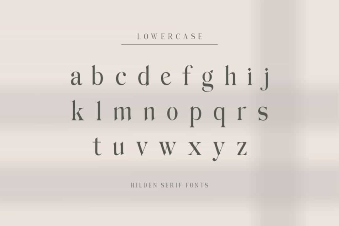 Hilden Font Image 3