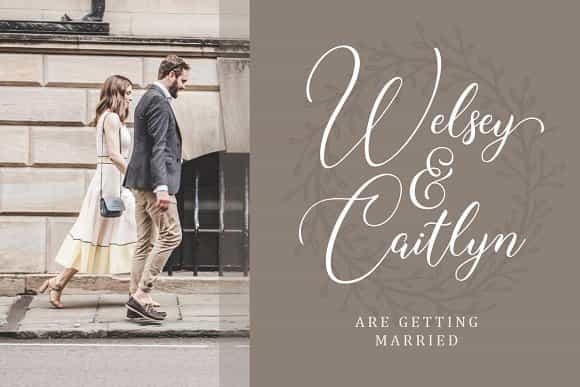 Roseville Script Font Image 3
