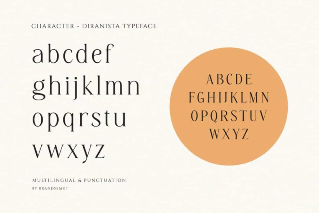 Diranista Font Image 3