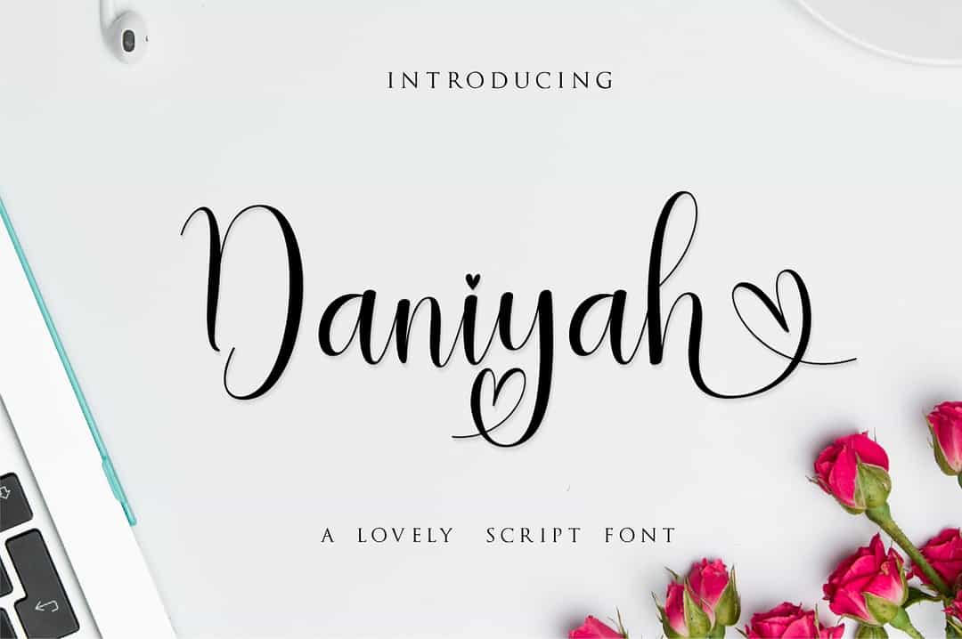 Daniyah Font Image 1