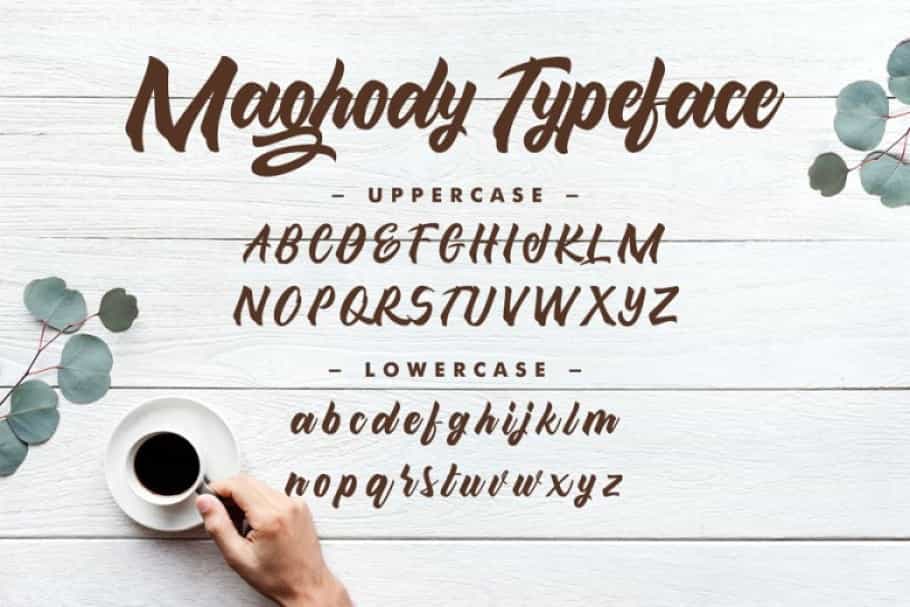 Maghody Bold Script Font Image 3