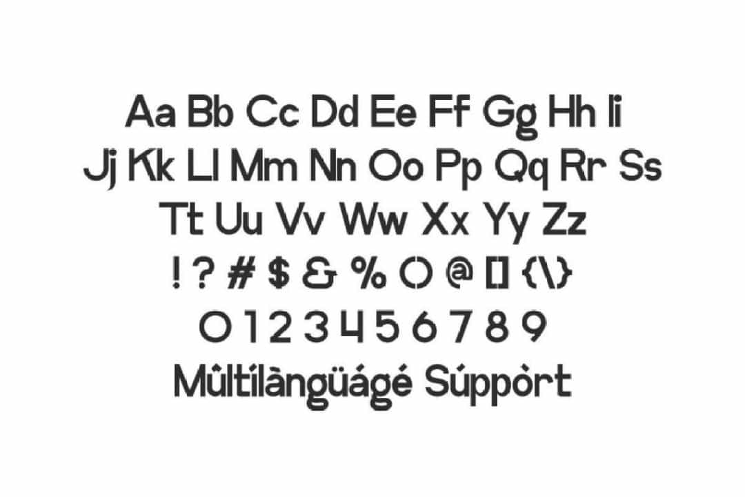 Boreland Font Image 3