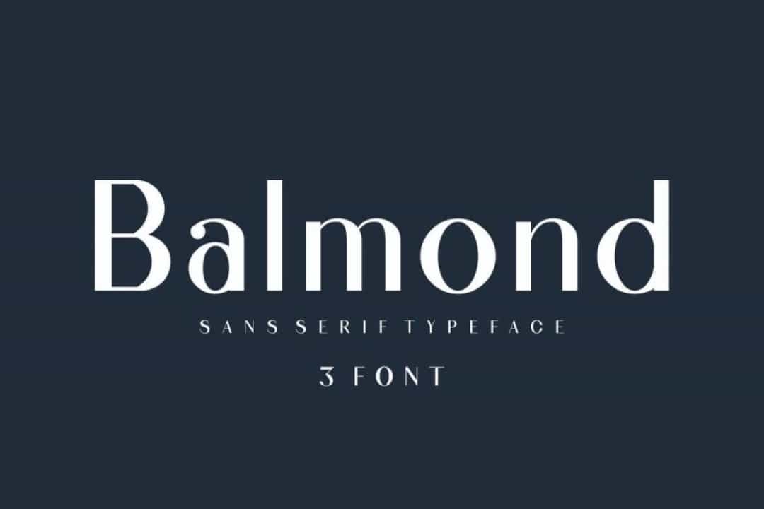 Balmond Sans Font Image 1