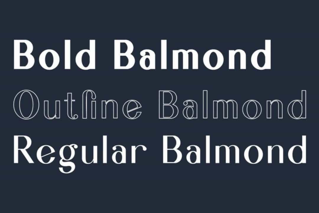 Balmond Sans Font Image 2