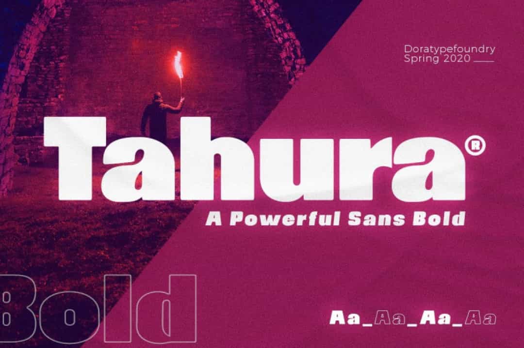 Tahura Font Image 1