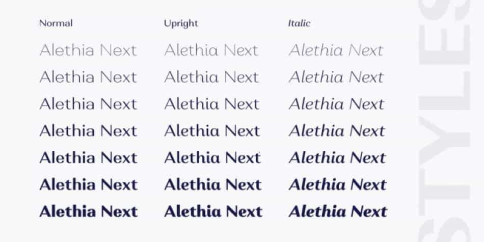 Alethia Next Font Image 3