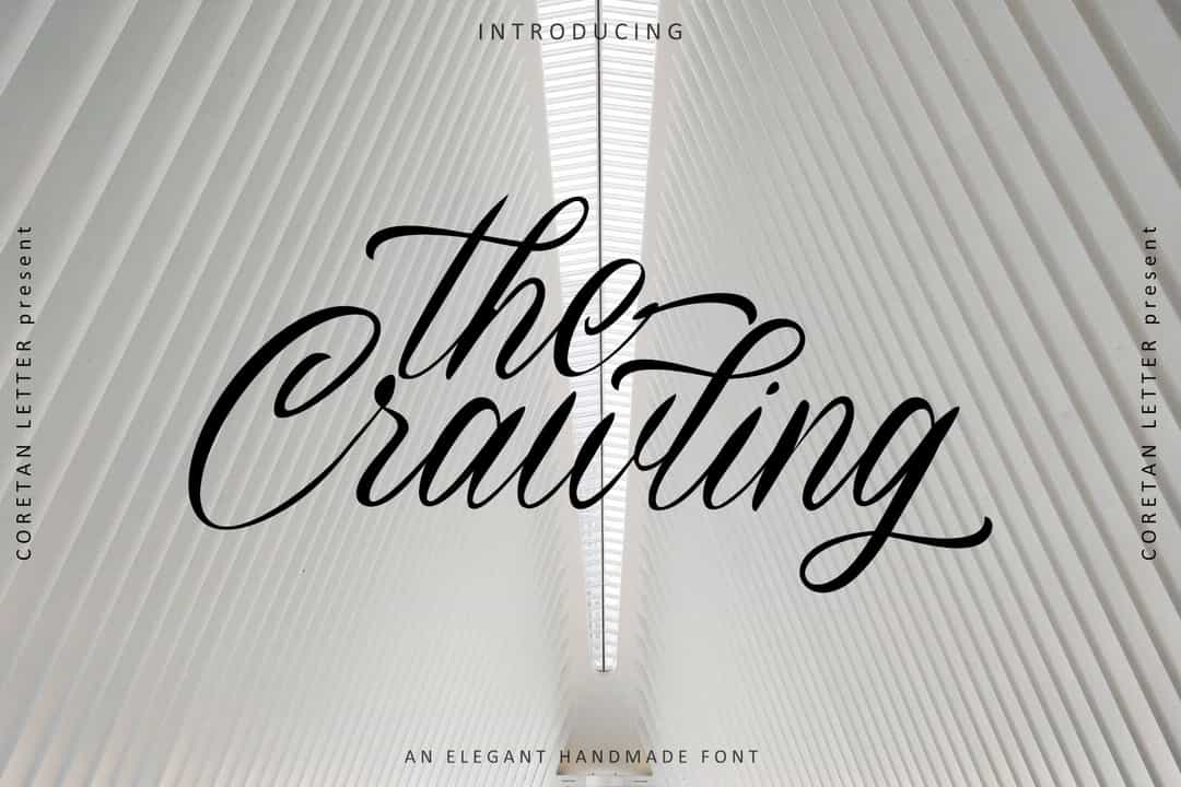 The Crawling Font Image 1