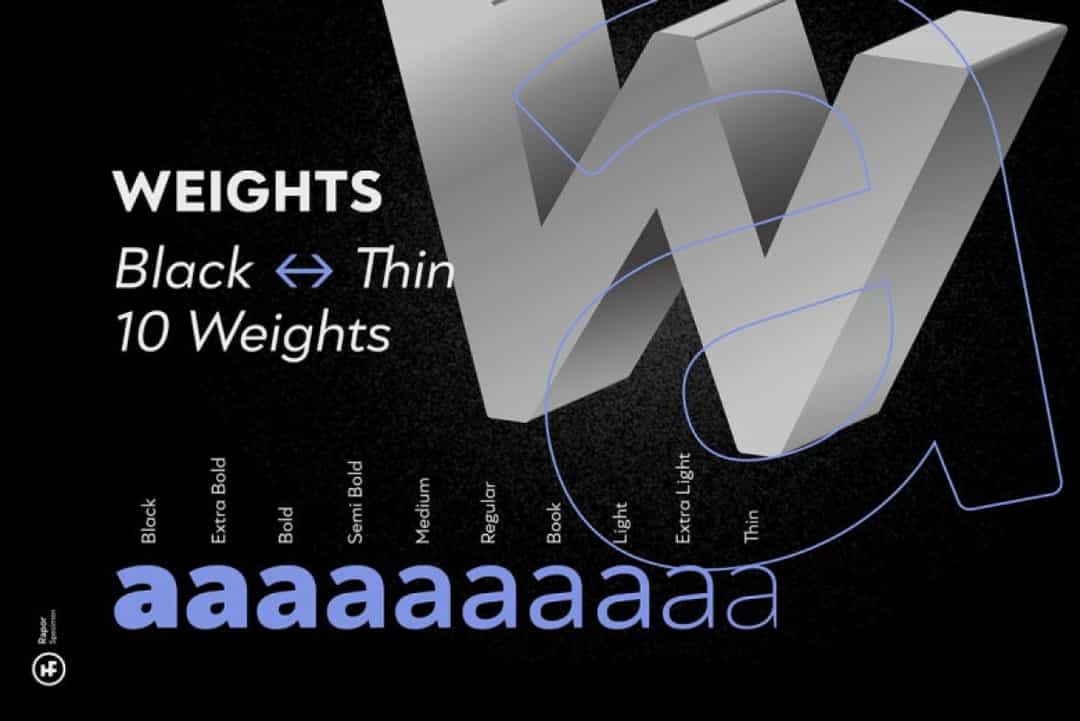 Rapor Font Family Image 2