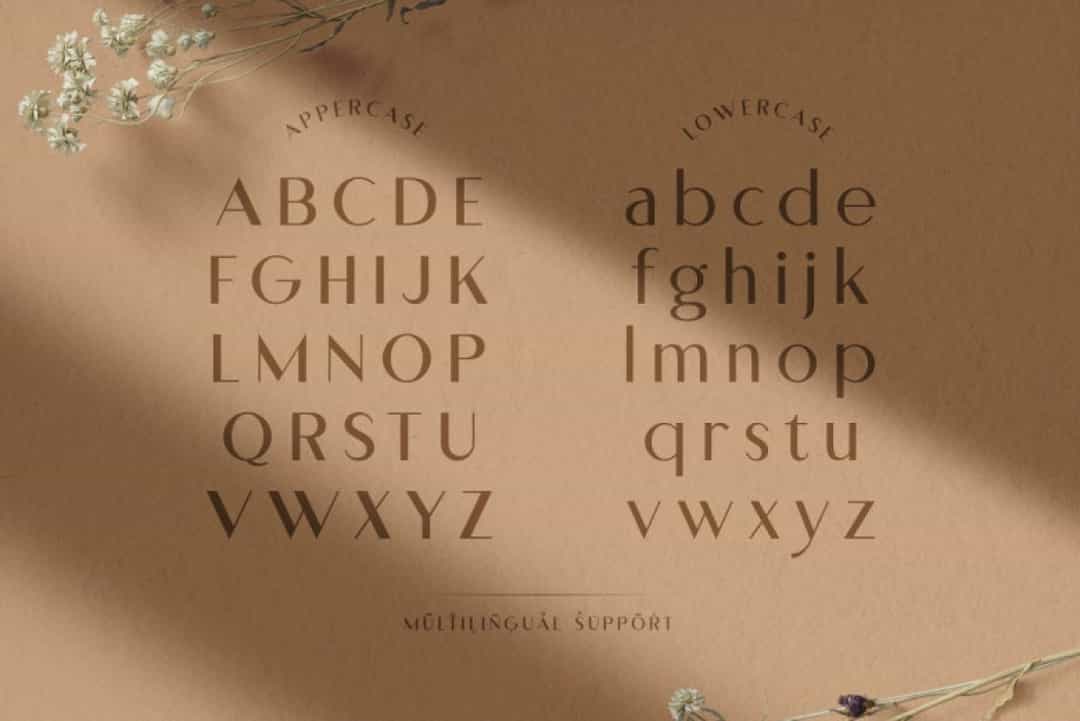 Abigral Font Image 2