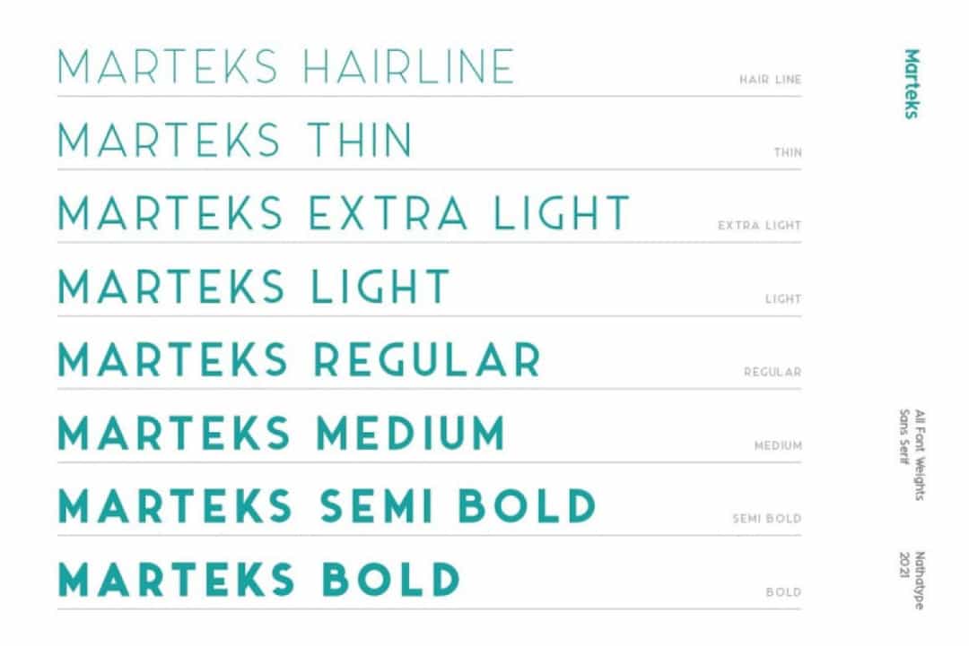 Marteks Font Family Image 2