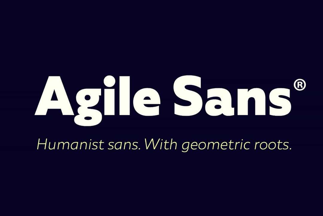 Agile Sans Font Family Image 1