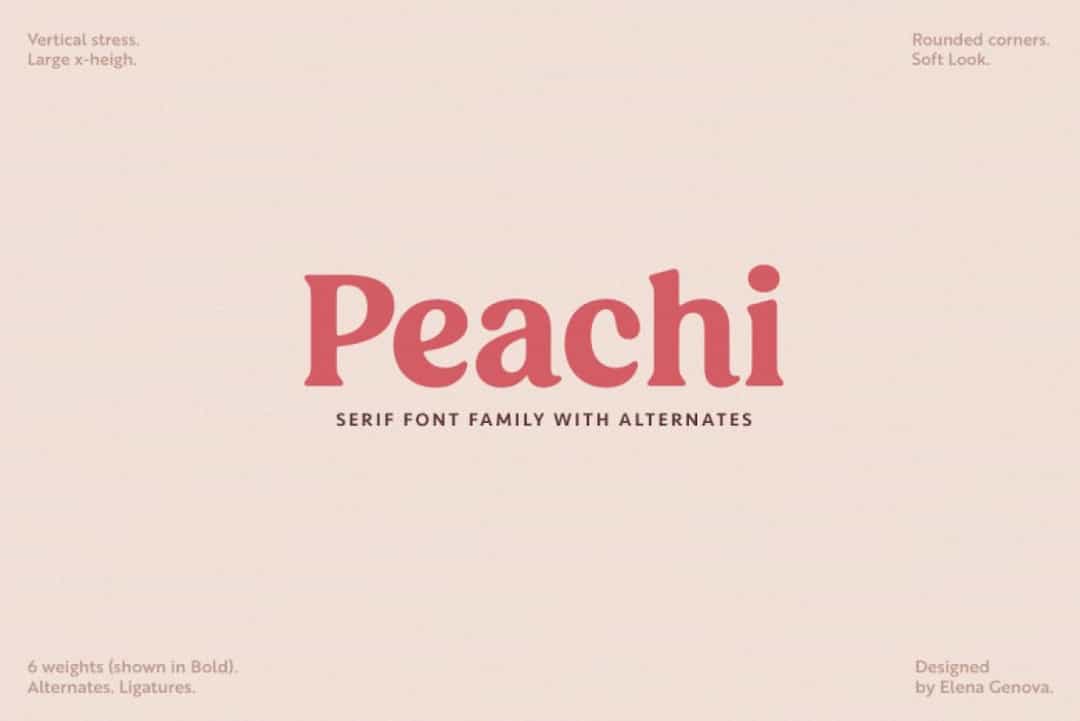 Peachi Font Family Image 1
