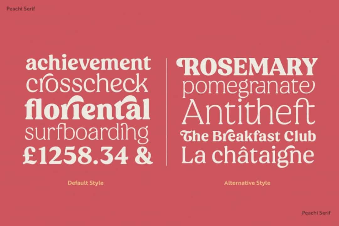Peachi Font Family Image 2
