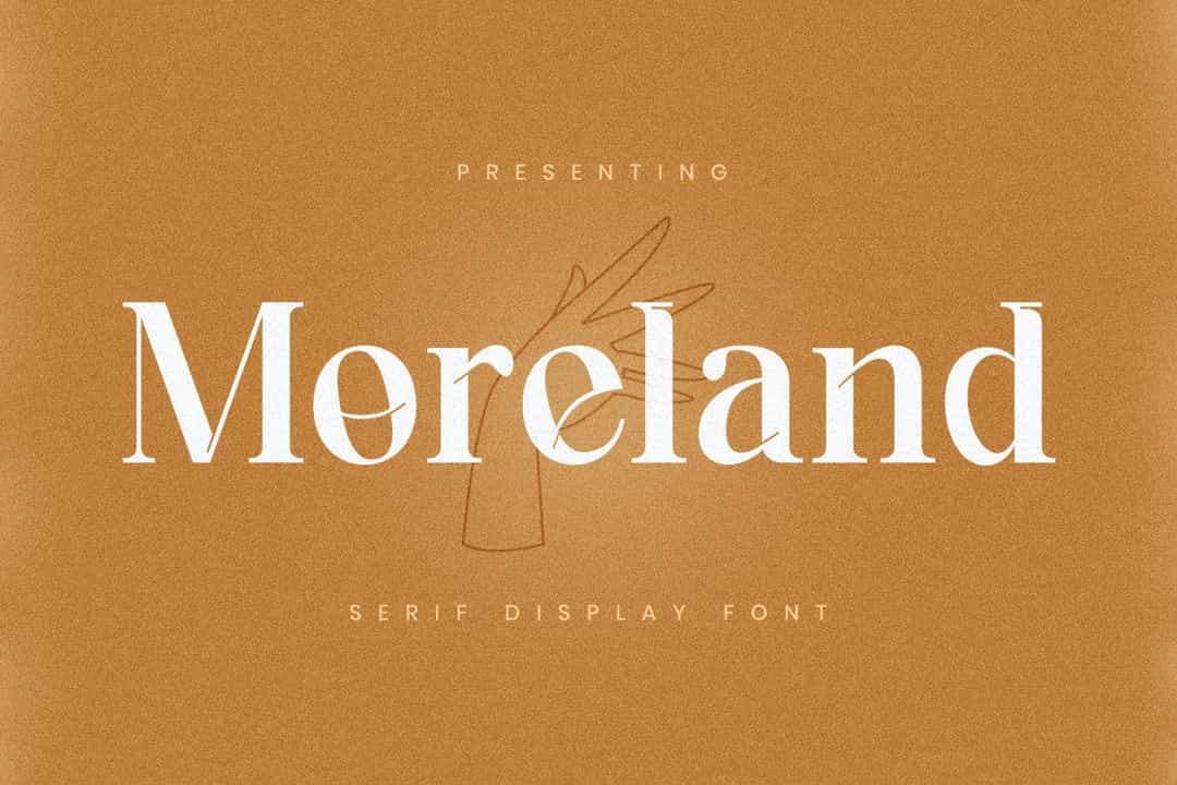Moreland Font Image 1