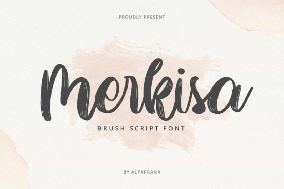 Merkisa Font Image 1
