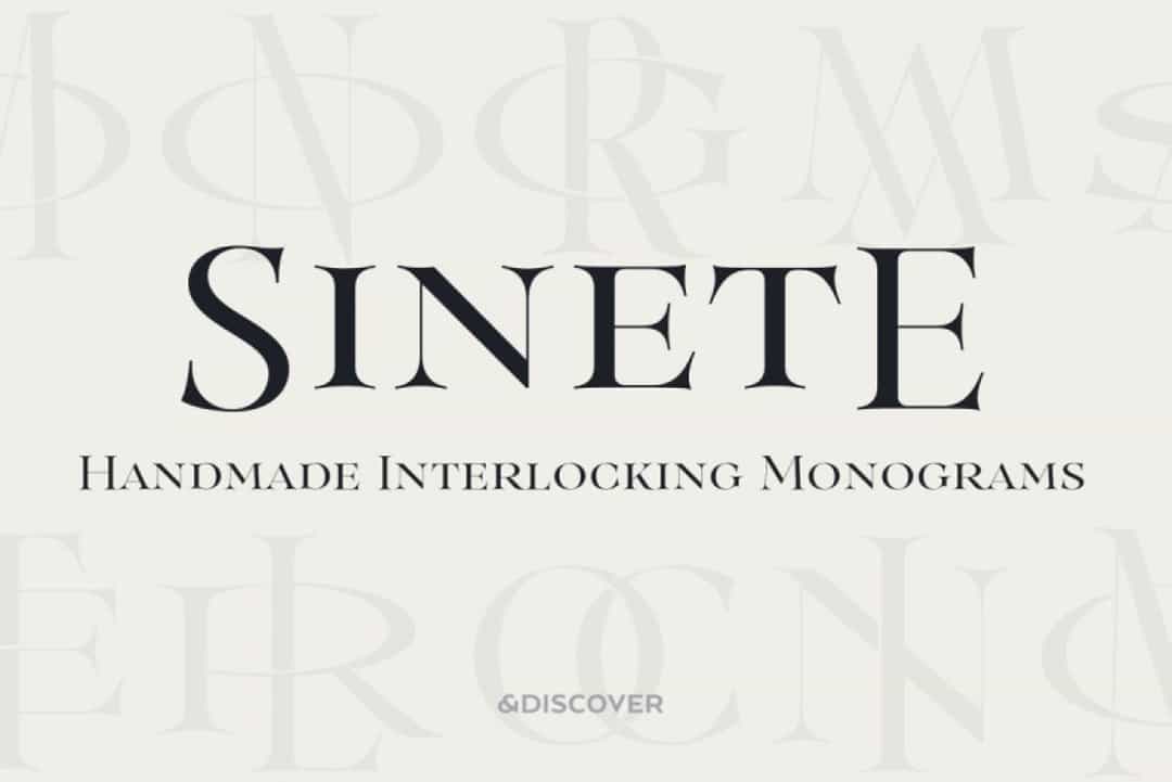 Sinete Font Image 1