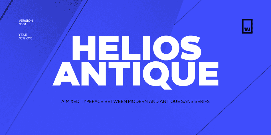 Helios Antique Font Family Image 1