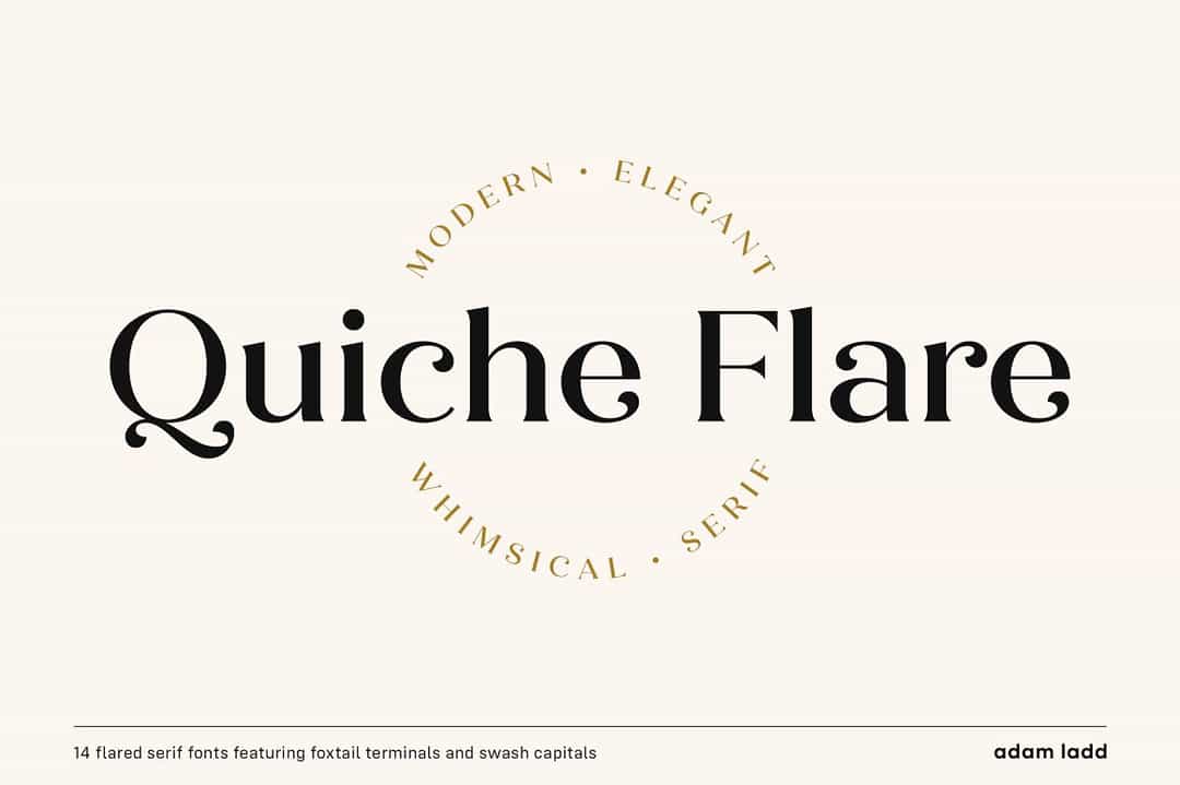 Quiche Flare Font Family Image 1