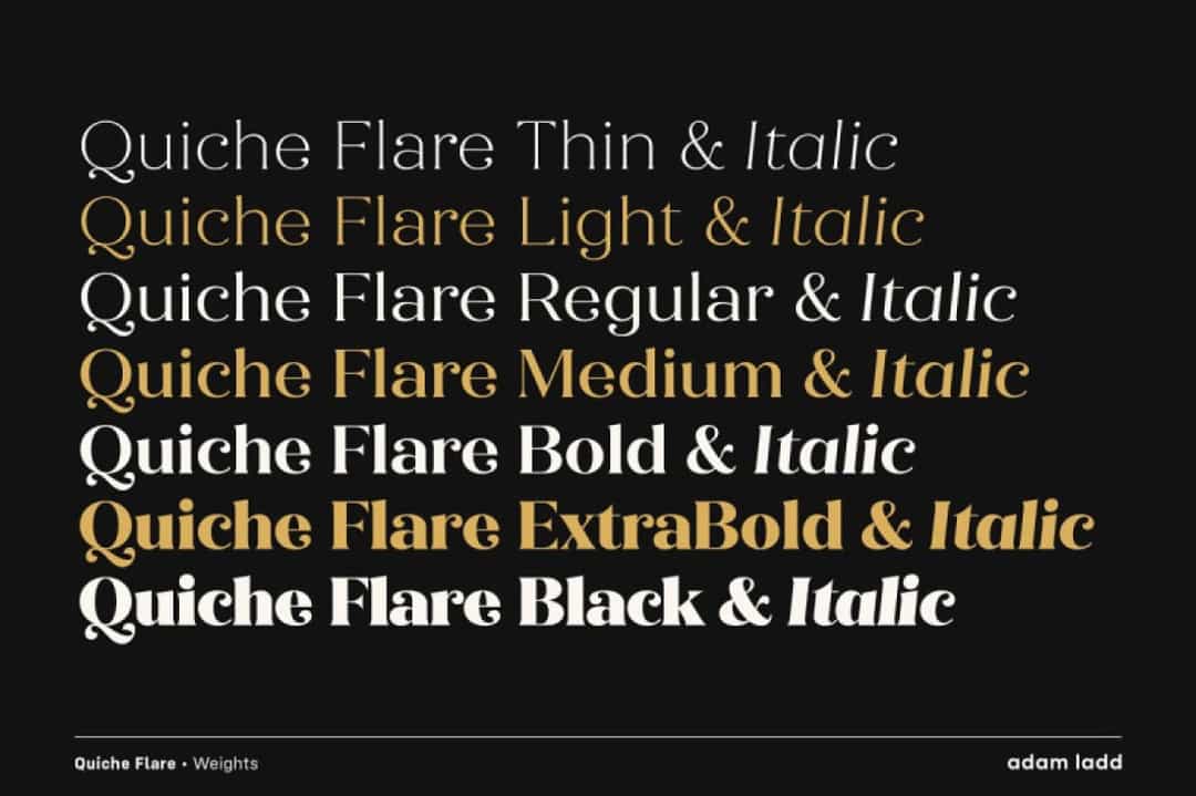 Quiche Flare Font Family Image 2