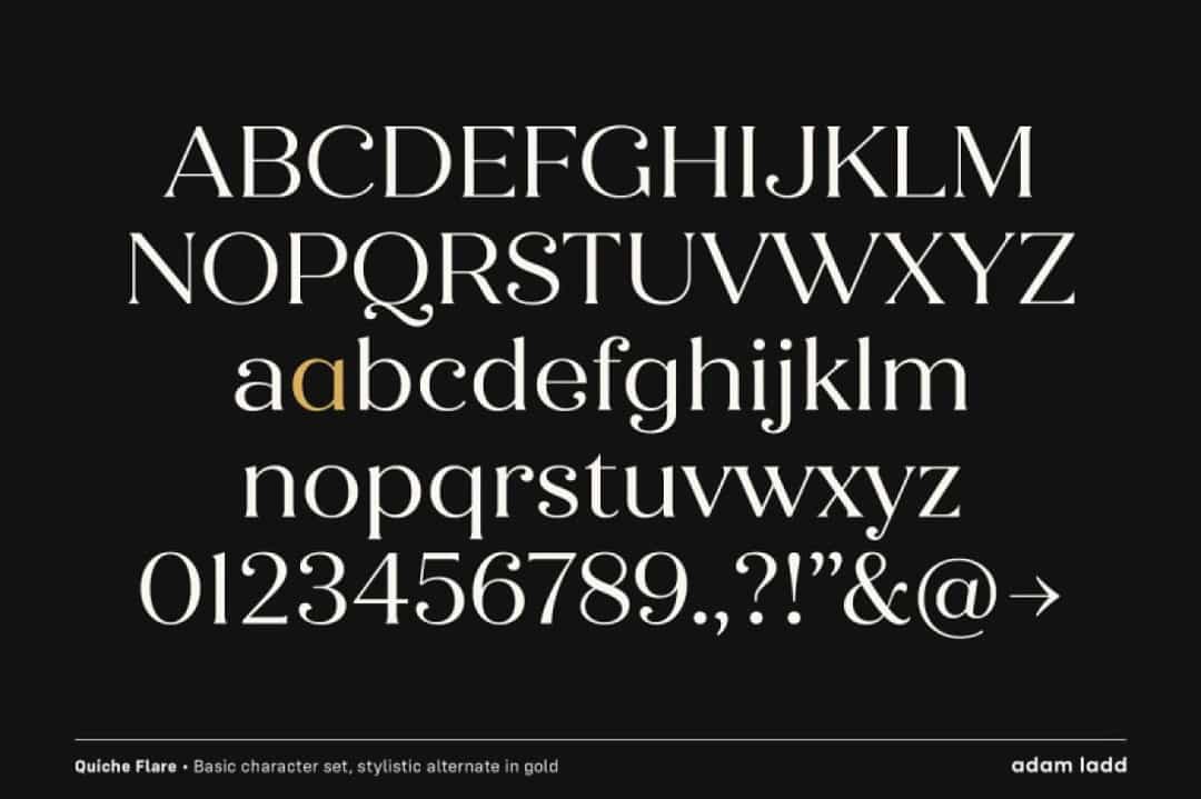 Quiche Flare Font Family Image 3