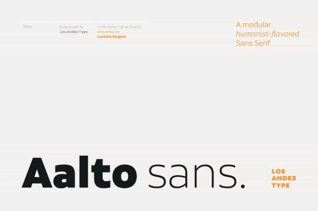 Aalto Sans Font Family Image 1