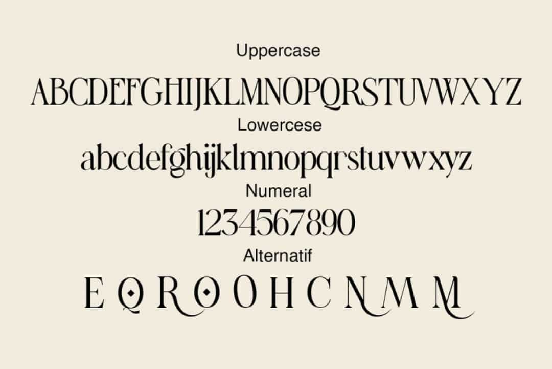 Regus Brown Font Image 3