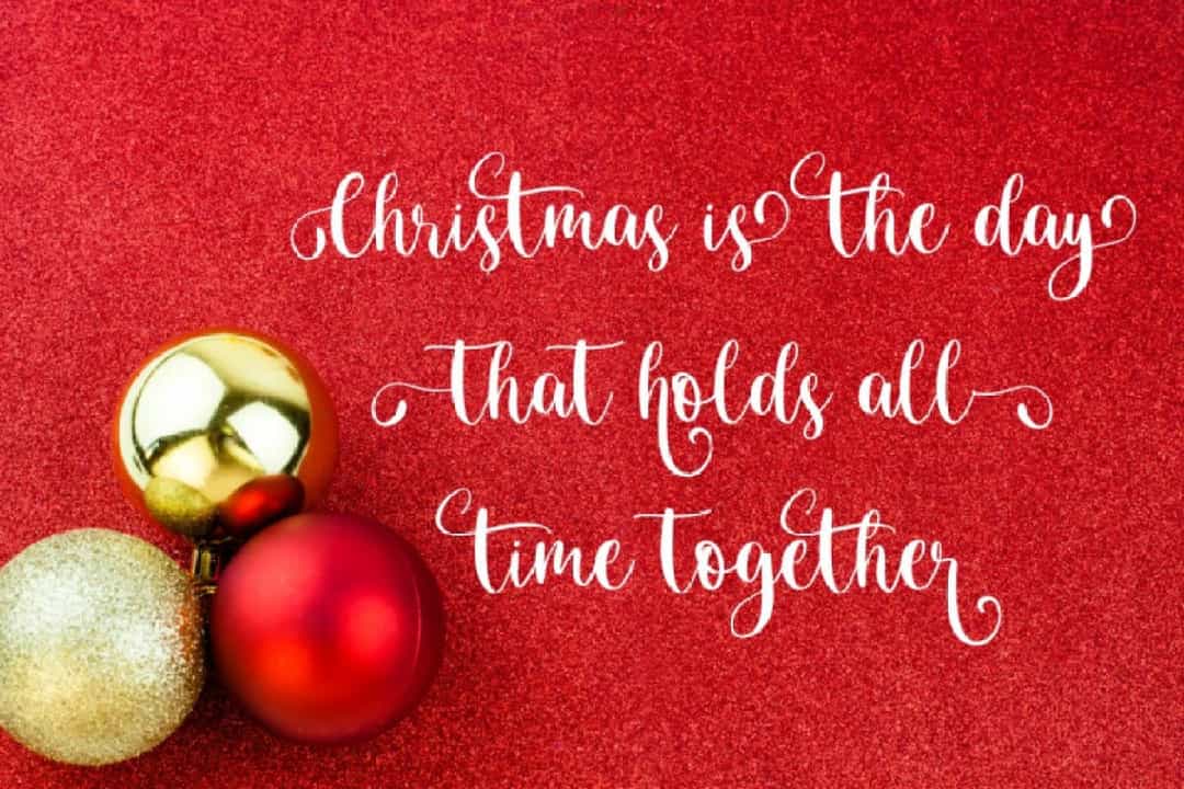 Christmas Moments Font Image 2