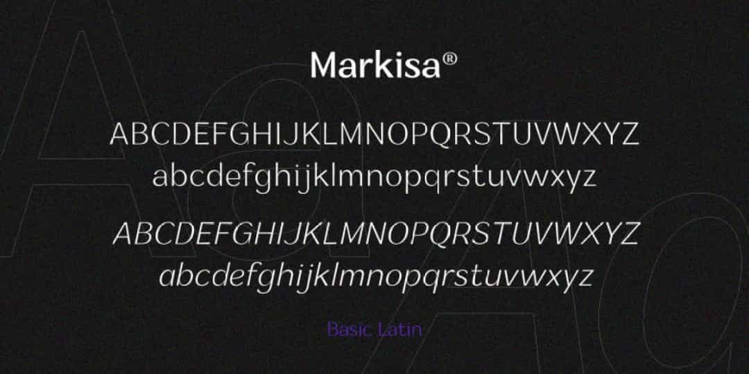 Markisa Font Image 3