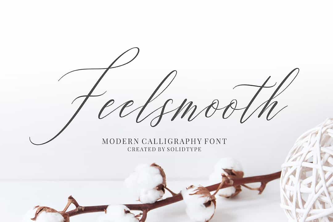 Feelsmooth Script Font Image 1