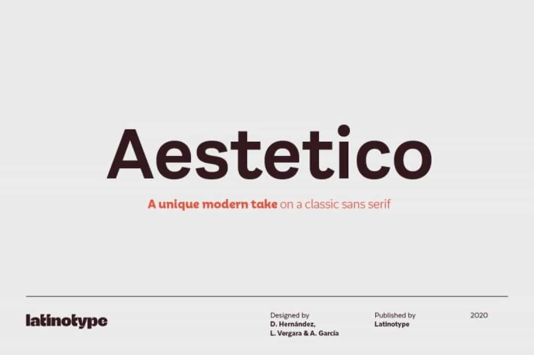 Aestetico Font Family Image 1