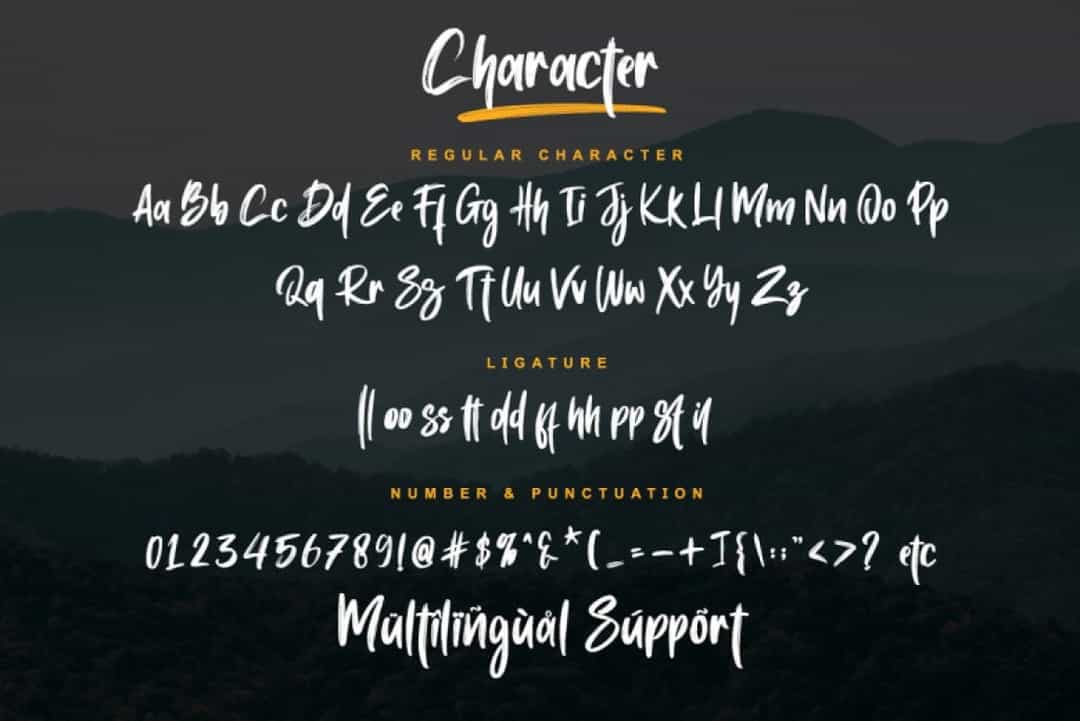 Chollistio Font Image 3