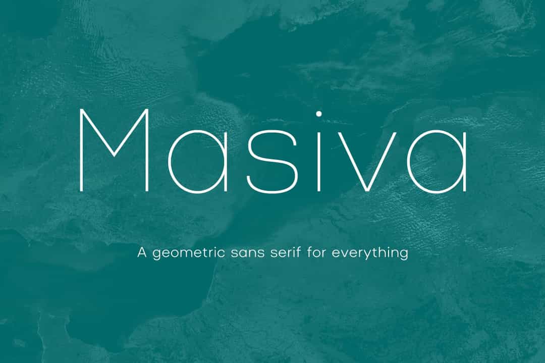 Masiva Font Image 1