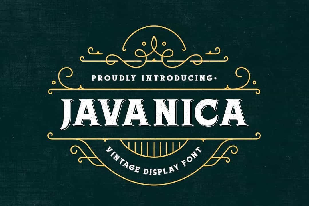 Javanica Font Image 1
